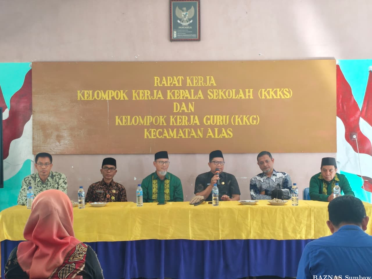 BAZNAS Sumbawa Gelar Sosialisasi Pengoptimalan ZIS di Lingkup Pendidikan Kecamatan Alas dan Alas Bar