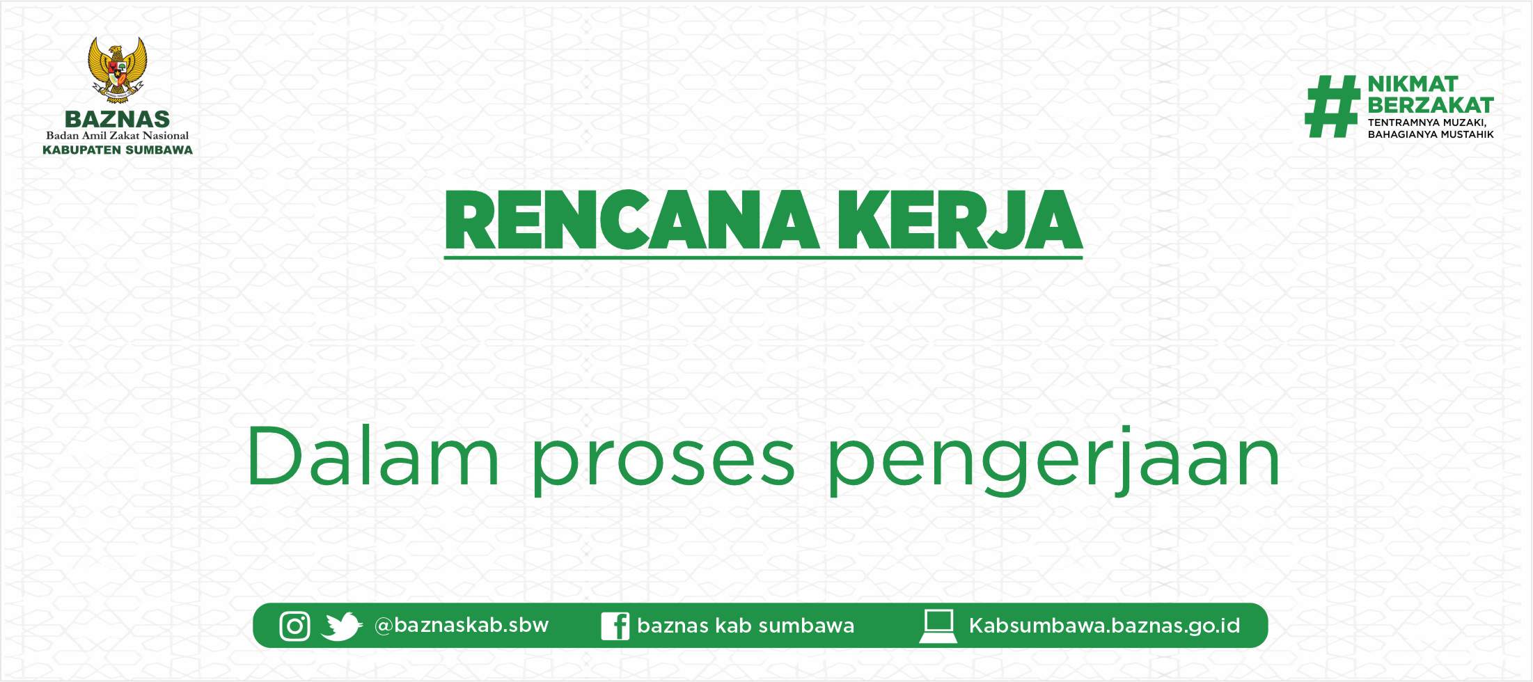 Rencana Kerja