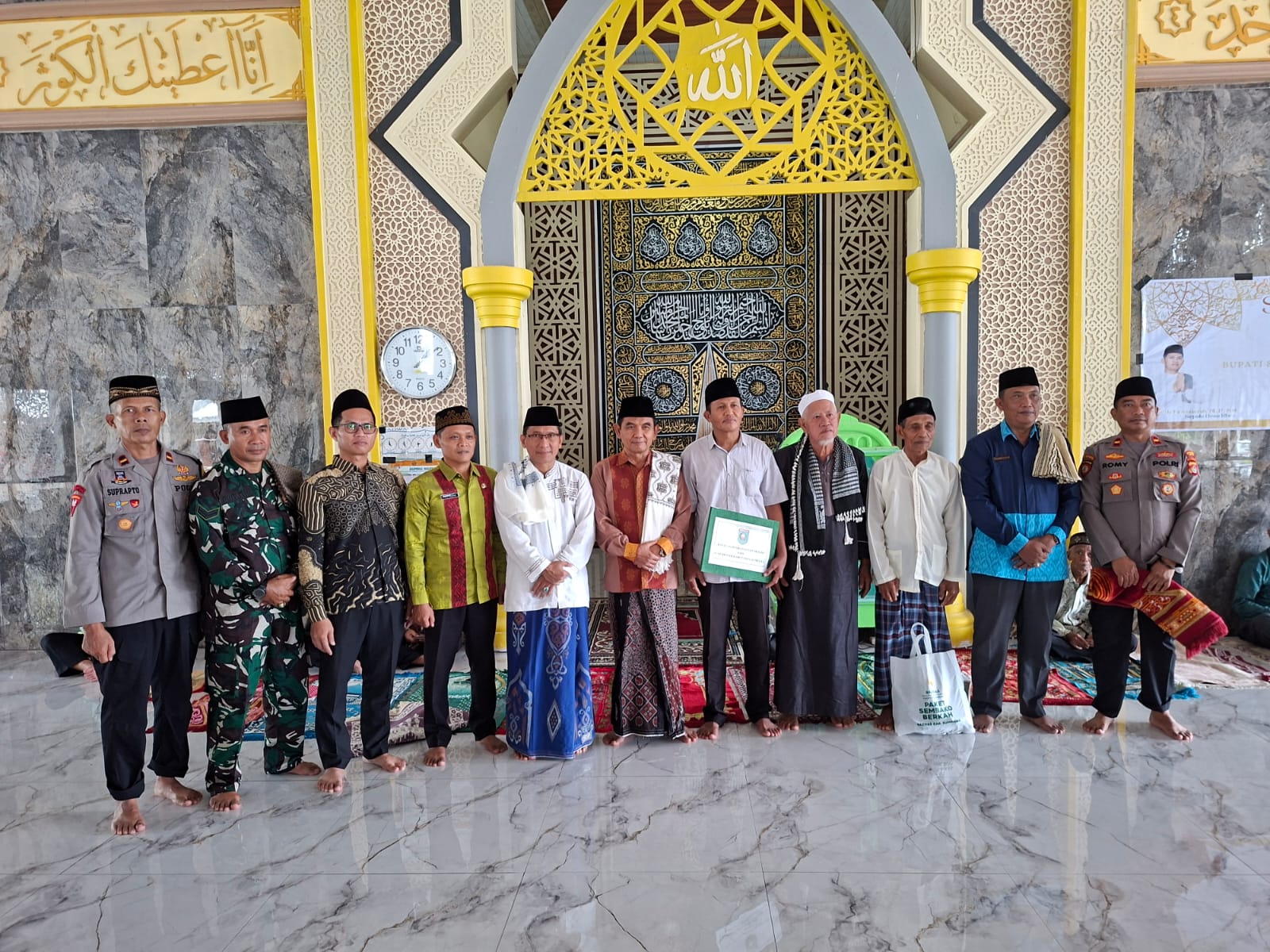 BAZNAS Sumbawa Ikuti Safari Ramadhan Bersama Pemkab Sumbawa di Kecamatan Rhee dan Moyo Utara