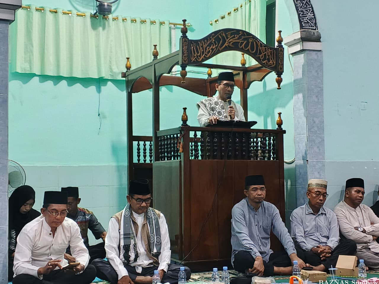 Maulid Nabi 1448 H di Batu Tering, Ketua BAZNAS Sumbawa Ajak Masyarakat Teladani Akhlak Rasulullah