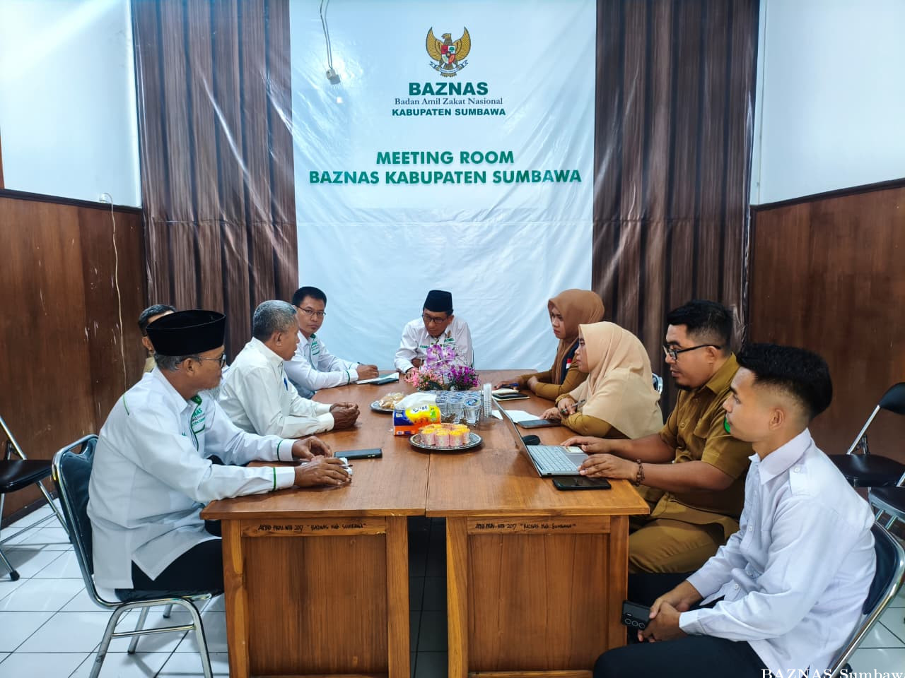 BAZNAS Sumbawa Gelar Rakor Persiapan Pelatihan Qori dan Qoriah Bersama Kesra, LPTQ dan Kemenag