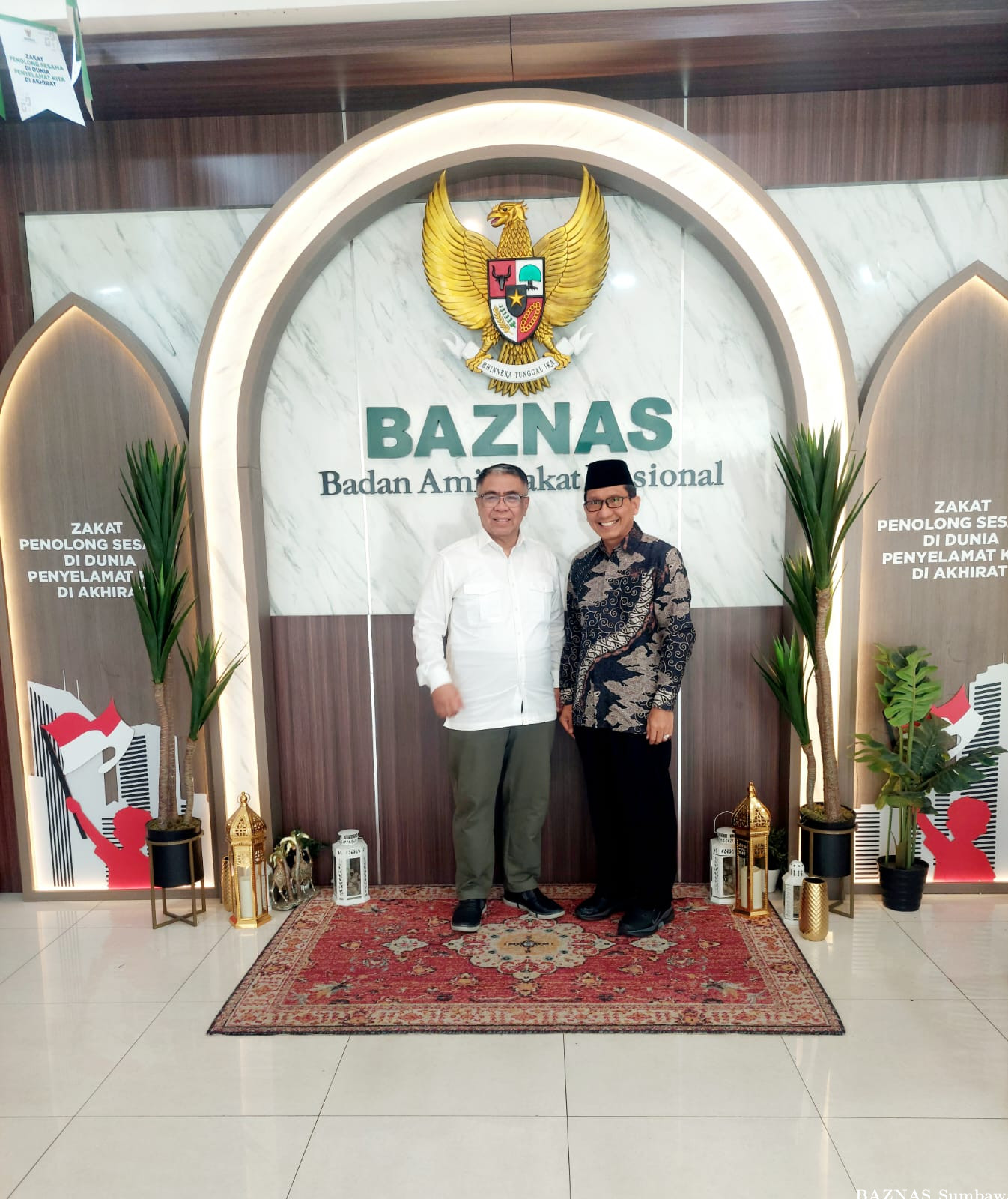 Ketua BAZNAS Sumbawa Silaturahmi dengan Ketua BAZNAS RI di Jakarta, Bahas Penguatan Program Zakat