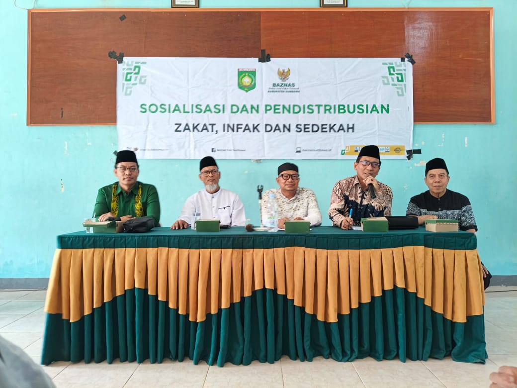 BAZNAS Kabupaten Sumbawa Awali Kegiatan Tahun dengan Sosialisasi dan Pendistribusian ZIS di Kecamata