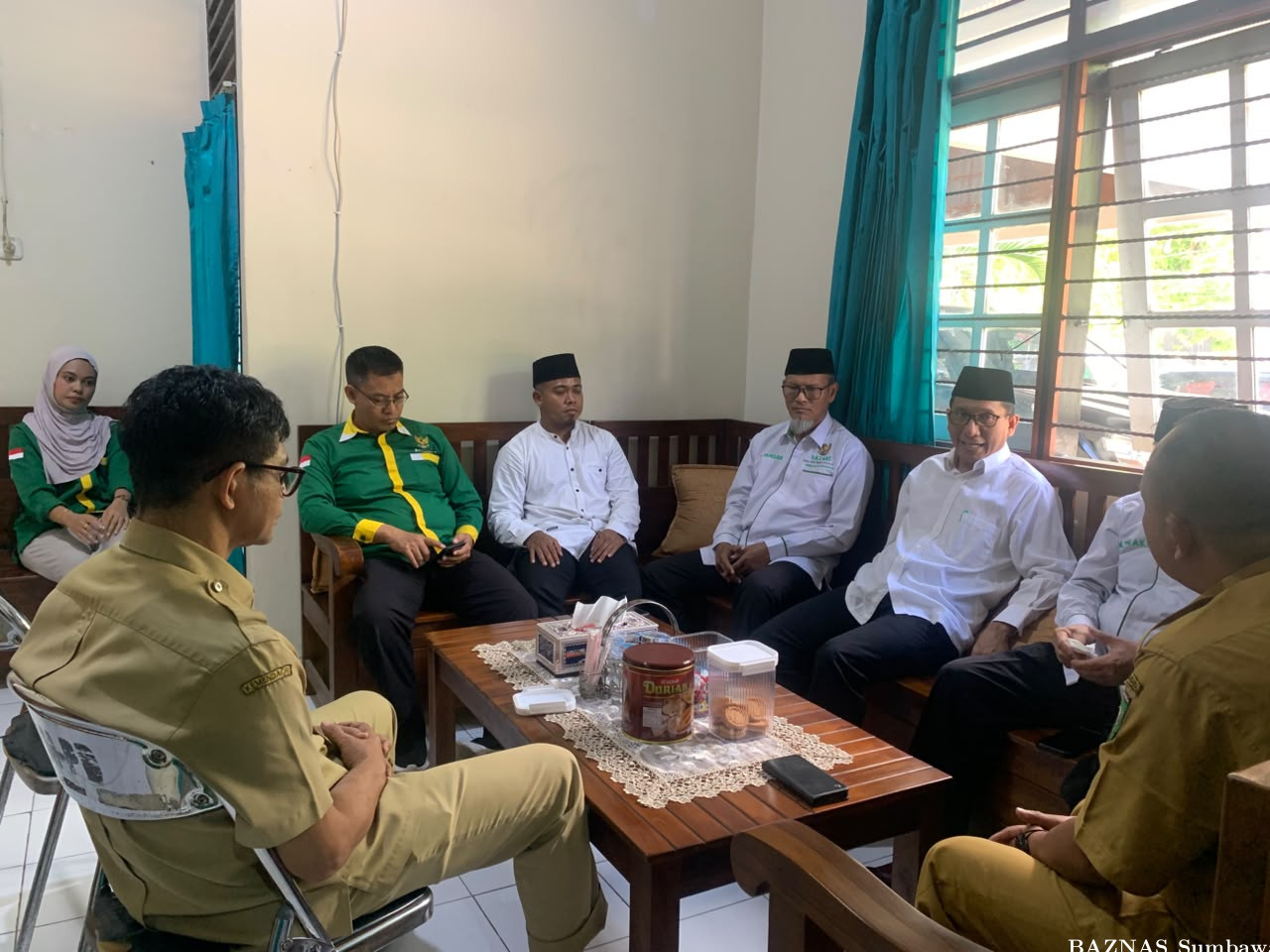 BAZNAS Sumbawa Silaturrahmi ke Dinas PMD, Bahas Penguatan Peran Desa dalam Optimalisasi Pengumpulan 